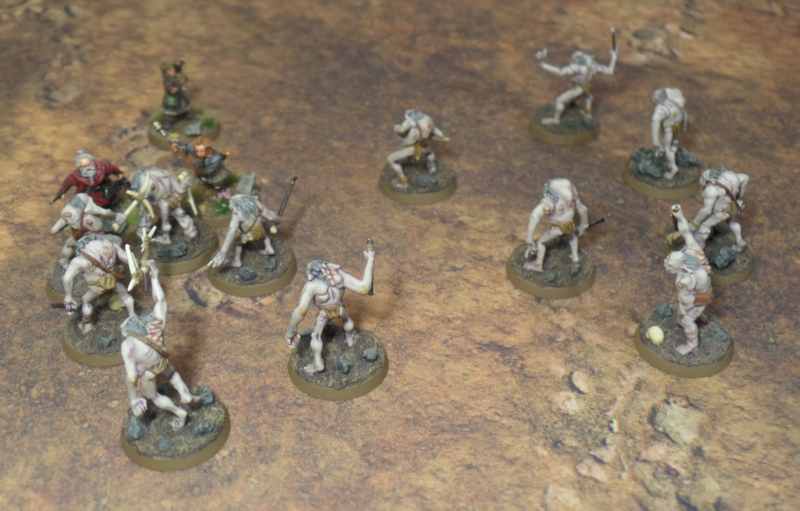 Brothers in Arms Hobbit SBG Scenario Dori Nori Ori Escape From Goblin Town Set Games Workshop