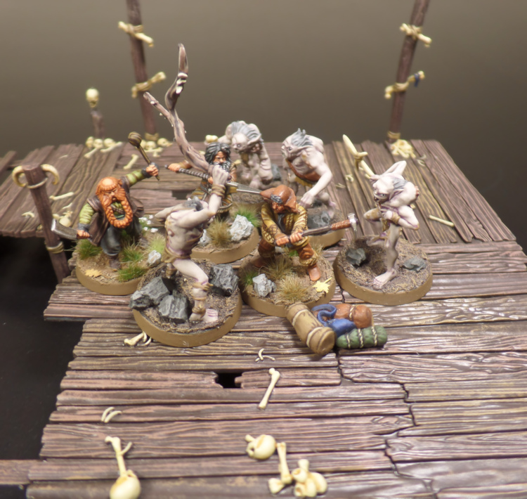 Rescue The Baggage Hobbit SBG Scenario Bifur Bofur Bombur Escape From Goblin Town Set Games Workshop