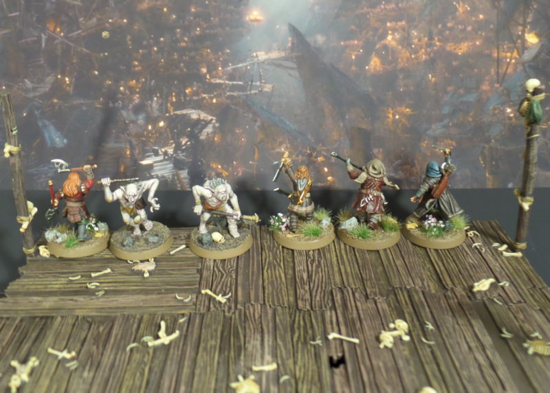 The Break Through Hobbit SBG Scenario Gloin Oin Fili Kili Escape From Goblin Town Set Games Workshop