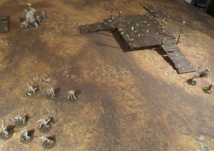 The Wizard and the Burglar Battle Report Gandalf Bilbo Goblin King Grinnah Hobbit Strategy Battle Game Games Workshop