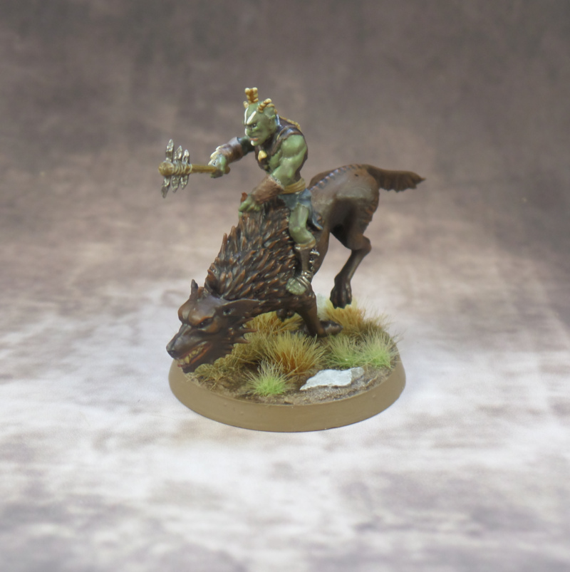 Fourth Hunter Orc on Fell Warg Hobbit Strategy Battle Game Games Workshop