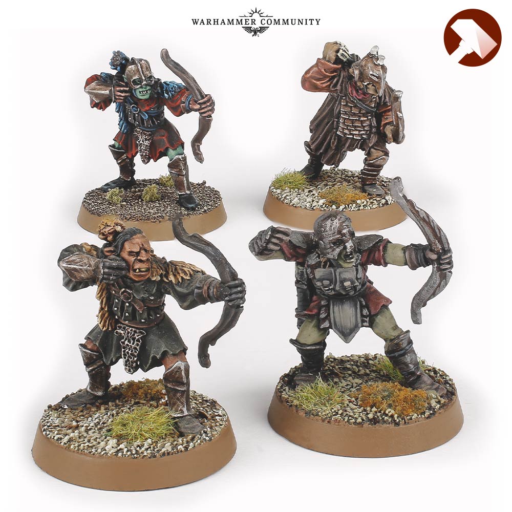 Mordor Orc Bowmen Made to Order MESBG Games Workshop