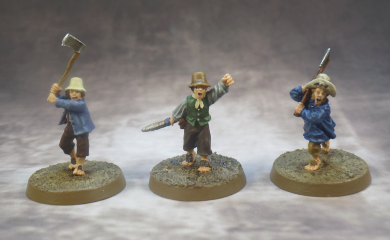 Hobbit Militia Games Workshop Scouring of the Shire Lord of the Rings Strategy Battle Game Middle Earth Strategy Battle Game