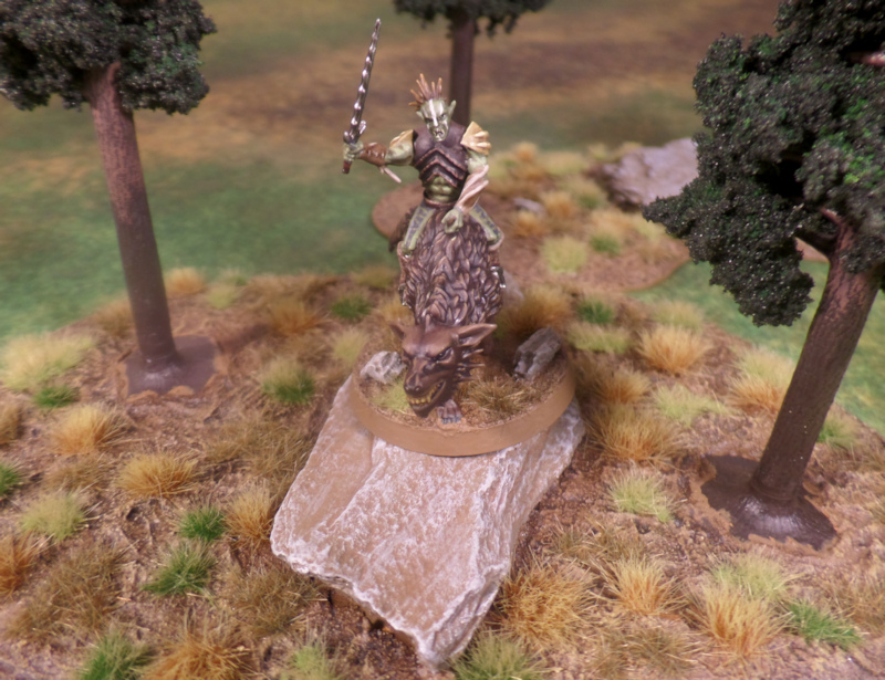 Hunter Orc on Fell Warg Hobbit Strategy Battle Game Games Workshop Azog