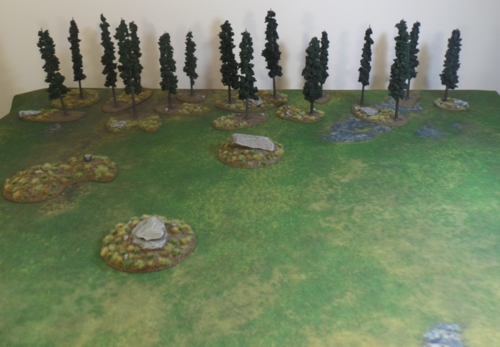 Eriador Board with Finished Trees Hobbit Strategy Battle Game Games Workshop