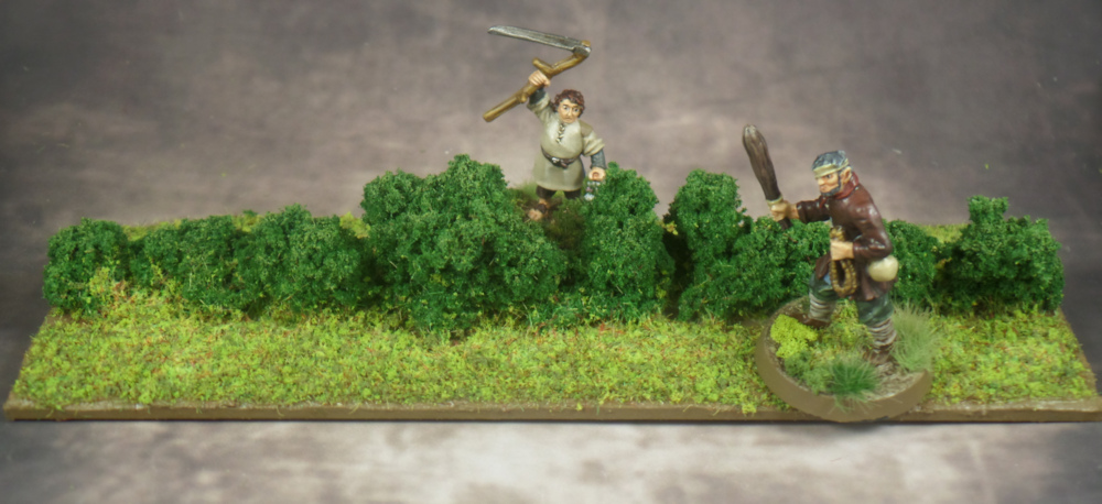 Finished hedge Terrain The Shire Scouring of the Shire Middle Earth Strategy Battle Game Games Workshop
