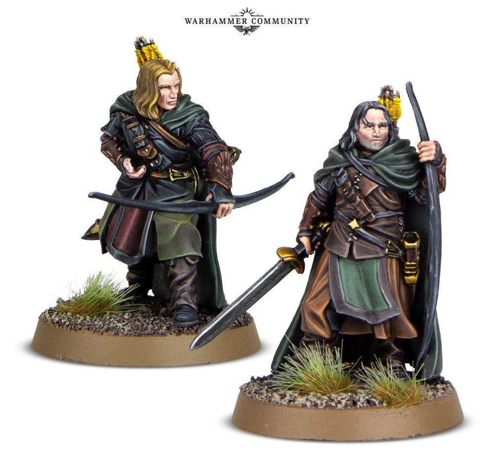Anborn and Mablung Middle Earth Strategy Battle Game MESBG Games Workshop