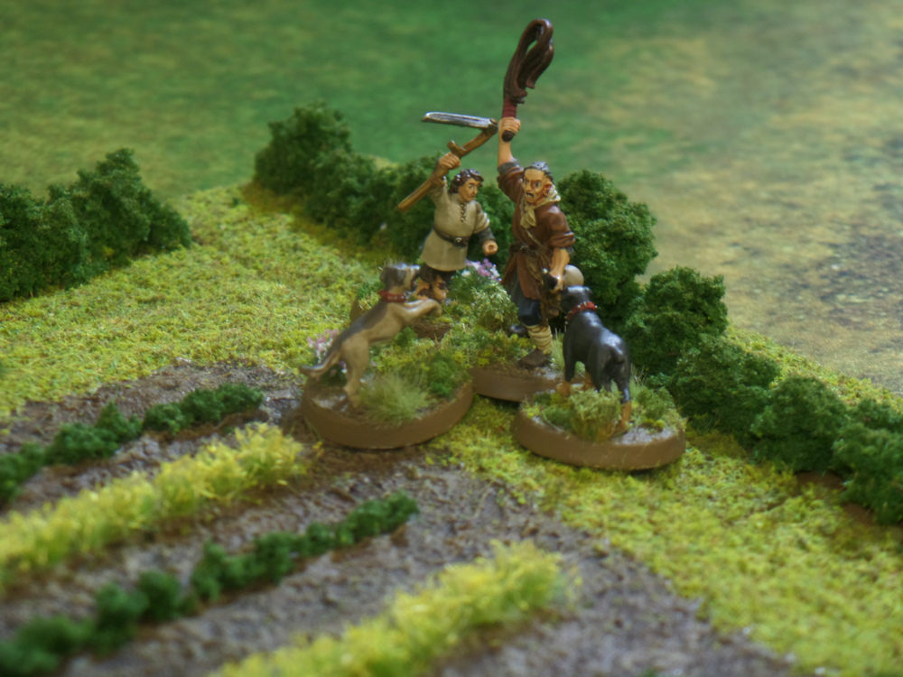 Ruffians Grip, Fang, and Wolf Maggot's Farm Scouring of the Shire Middle Earth Strategy Battle Game Games Workshop