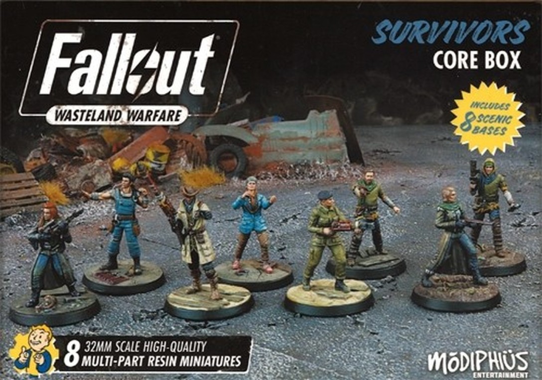 Survivors Core Box Fallout Wasteland Warfare Modiphius