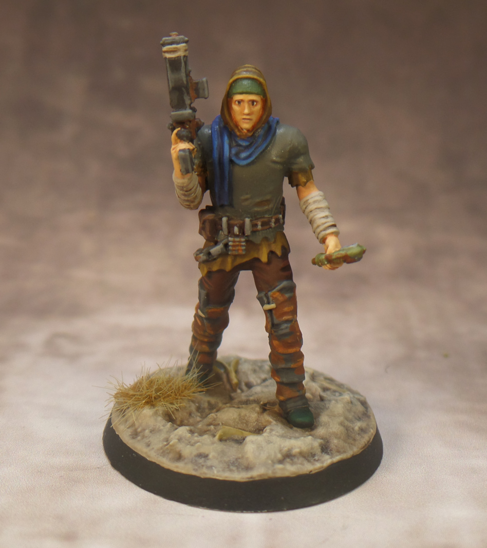 Generic Survivor Resin Set Fallout Wasteland Warfare Modiphius