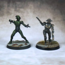 Fallout – Assaultron and Some Terrain