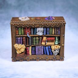 Kromlech – Wizard’s Workshop Bookshelf Done