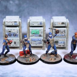 Fallout Wasteland Warfare – Vault Security Done